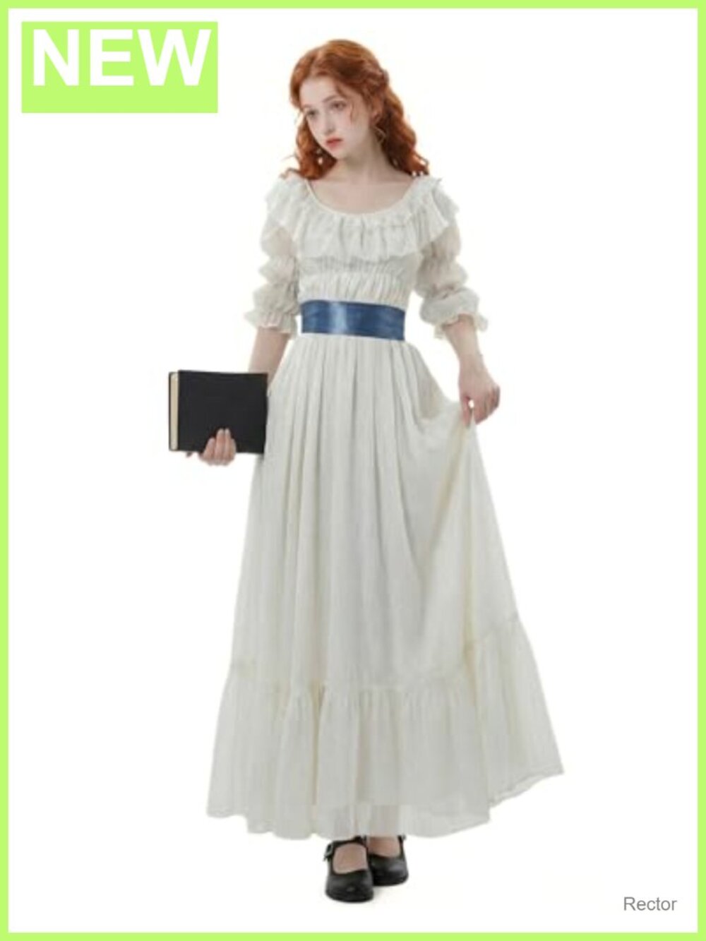 Regency Empire Waist Dress Medieval Renaissance Victorian Costume